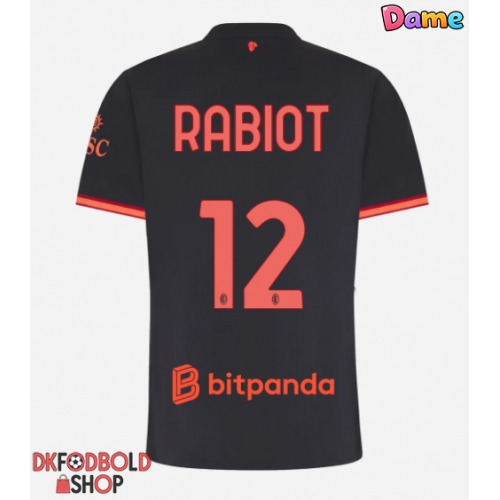 AC Milan Adrien Rabiot #12 Tredje trøje Dame 2026-27 Kort ærmer